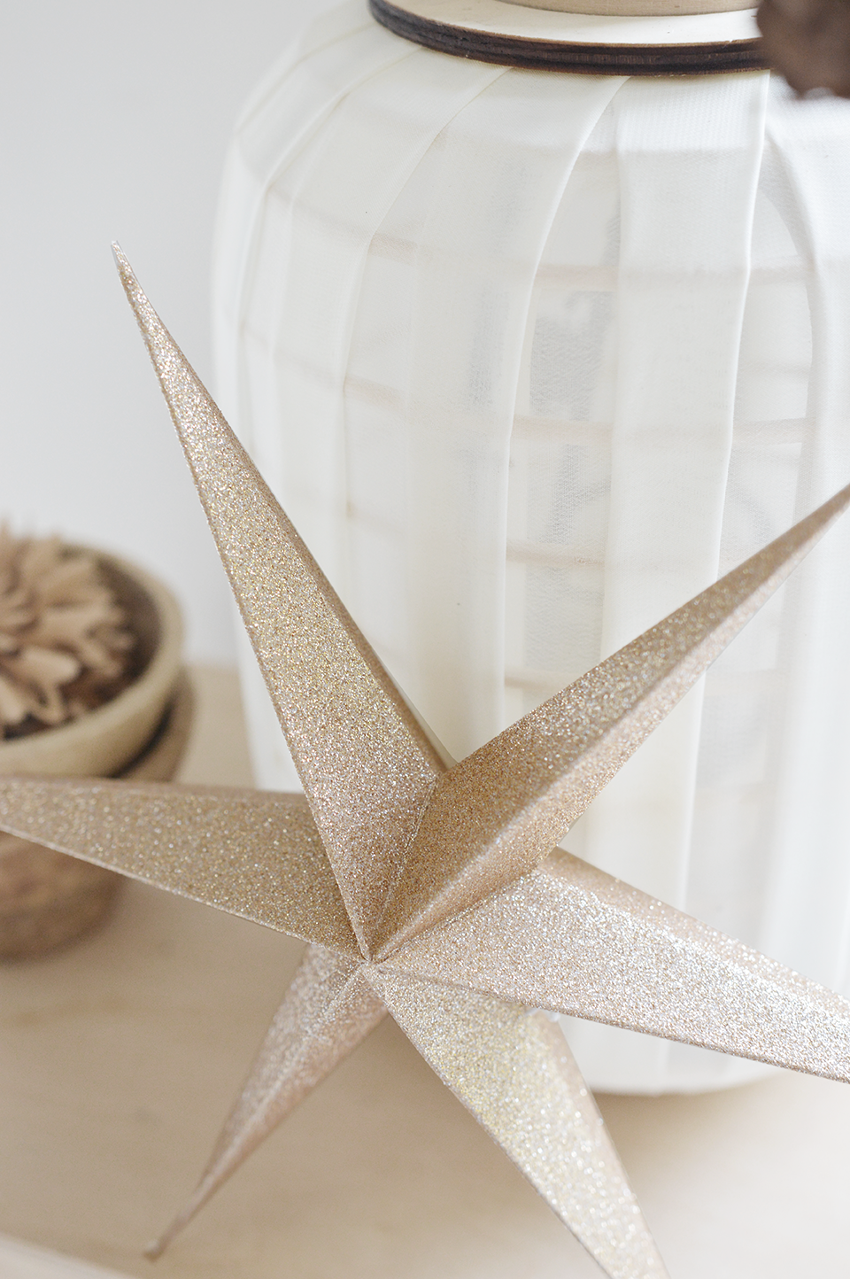 Gold Sparkle Stars 2er-Set