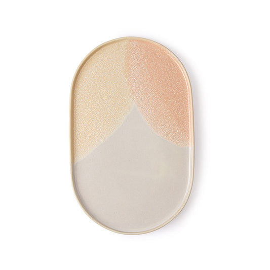 HK living Gallery Ceramics kleiner Teller oval